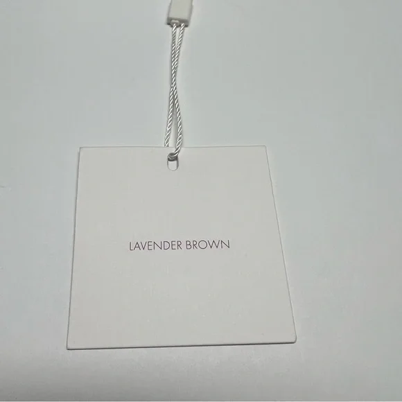 LAVENDER BROWN Silver Blue Tweed Shorts L High Waist Textured Lined Dressy Chic - Picture 8 of 14